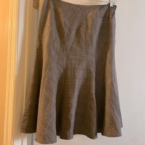 Anne Klein brown plaid